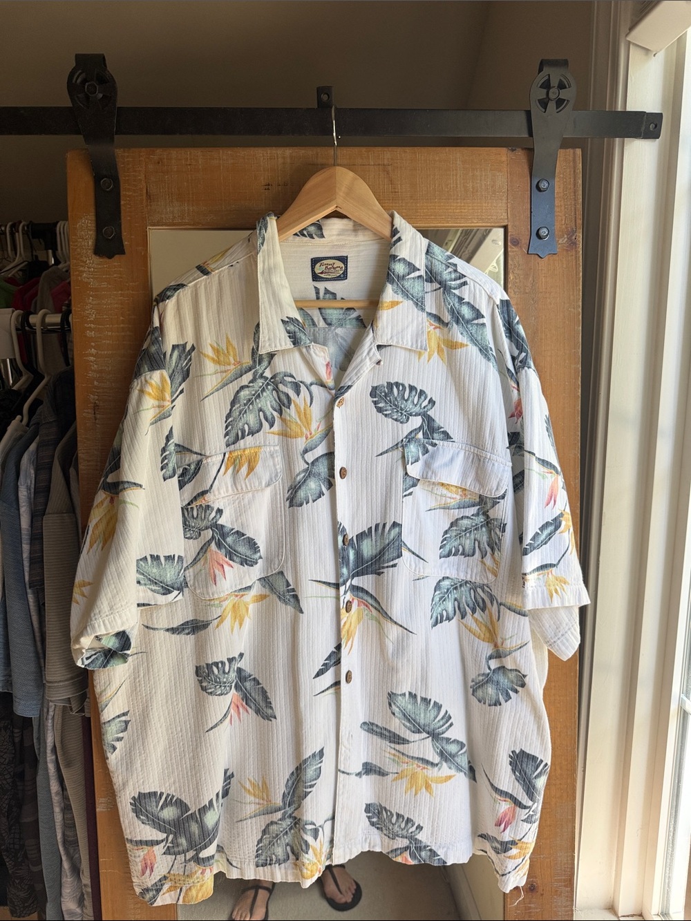 Tommy Bahama Textured Hawaiian Shirt